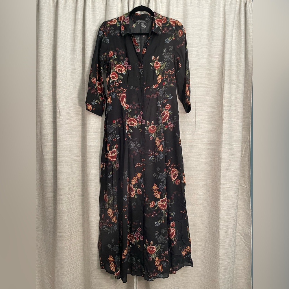 Zara Premium Collection Button Down Dress